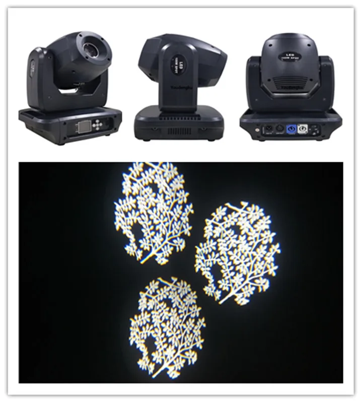 4pcs night club led Moving Head Spot 100w 1r beam 100 watt movinghead led spot DJ Party Wedding Lights