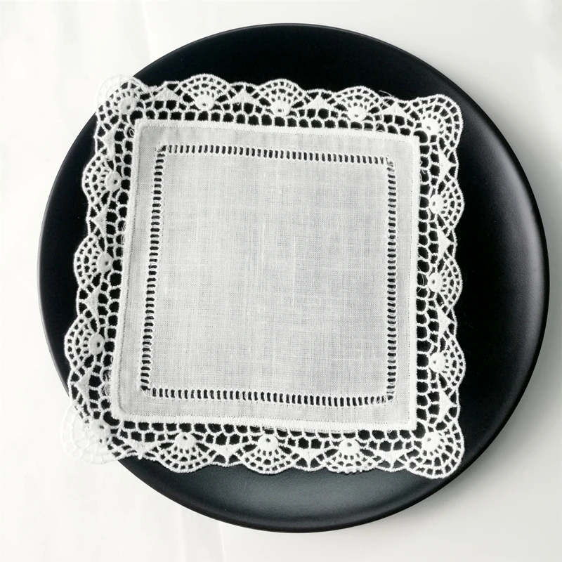 Állítsa bel  120 Megmunkalás Koktél napkins 6x6