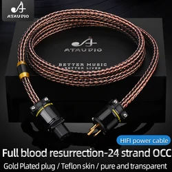 HIFI Power Cord Power Cable hifi Standard Audio CD Amplifier Amp US Power Cables EU US AU Plug Powe