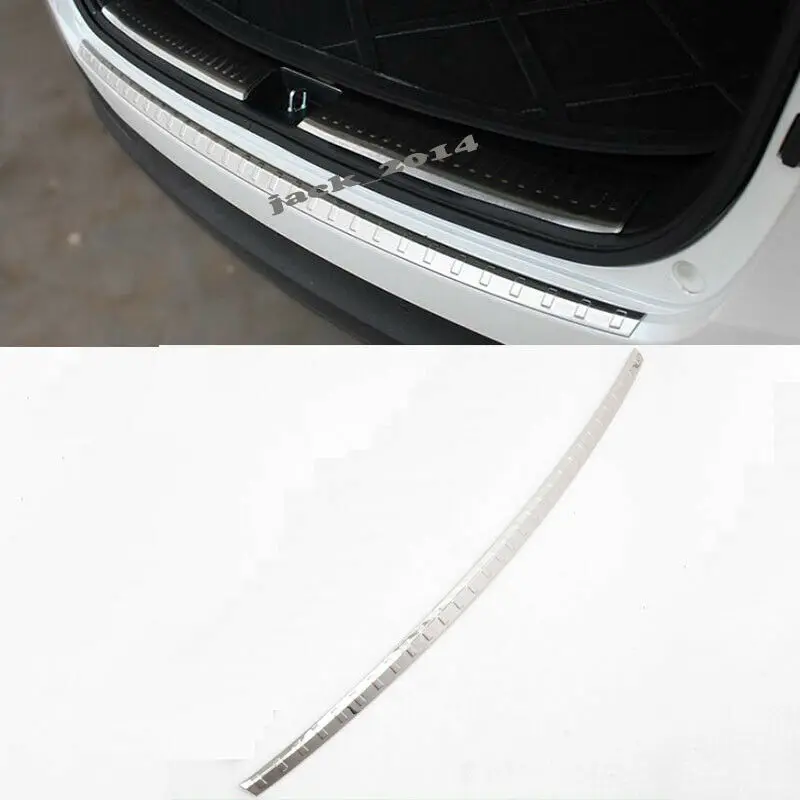 

Steel Rear Bumper Protector Sill Plate Frame Cover For Kia Sorento 2015 2016 2017