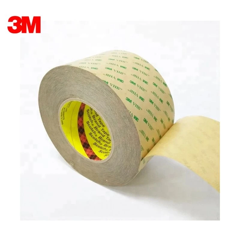 3M F9473PC VHB Transfer Tape with Adhesive 100MP, Clear, 10mil, 101.6mmX36YD (Pack of 2) , Dropshipping