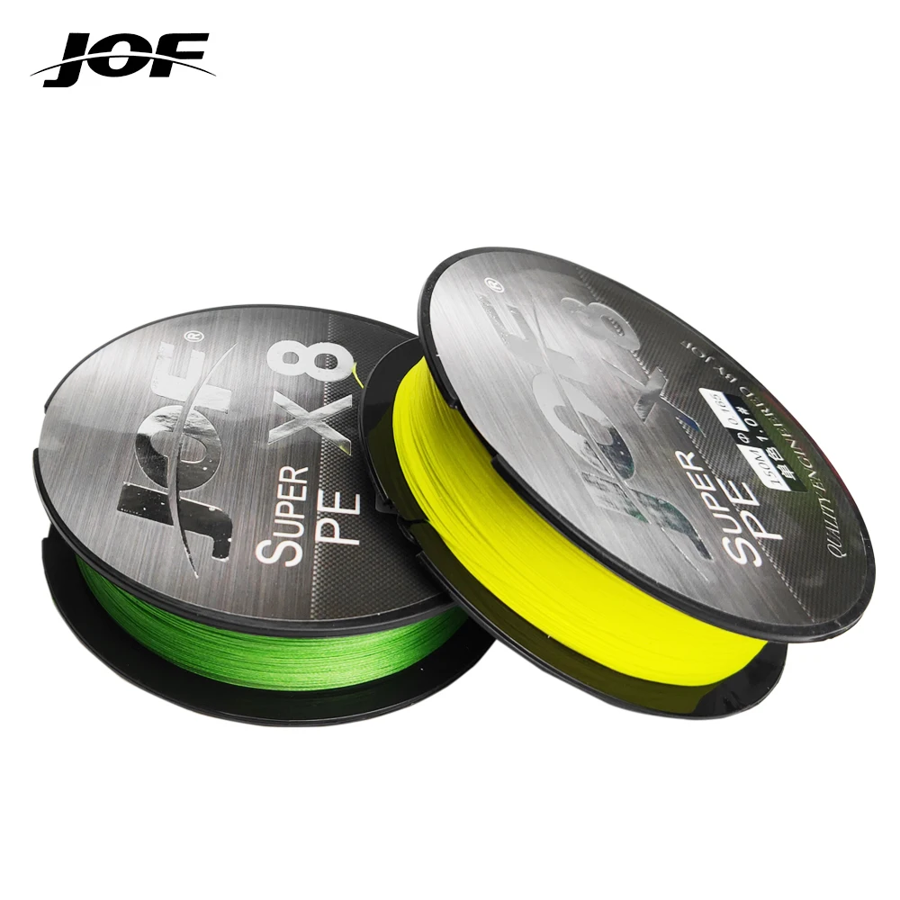 

Леска JOF 500M 8 Pro Super 8 Slick, плетеная, мощная, японская, пэ, мультифиламентная, 0,14 мм-0,50 мм, невидимая леска