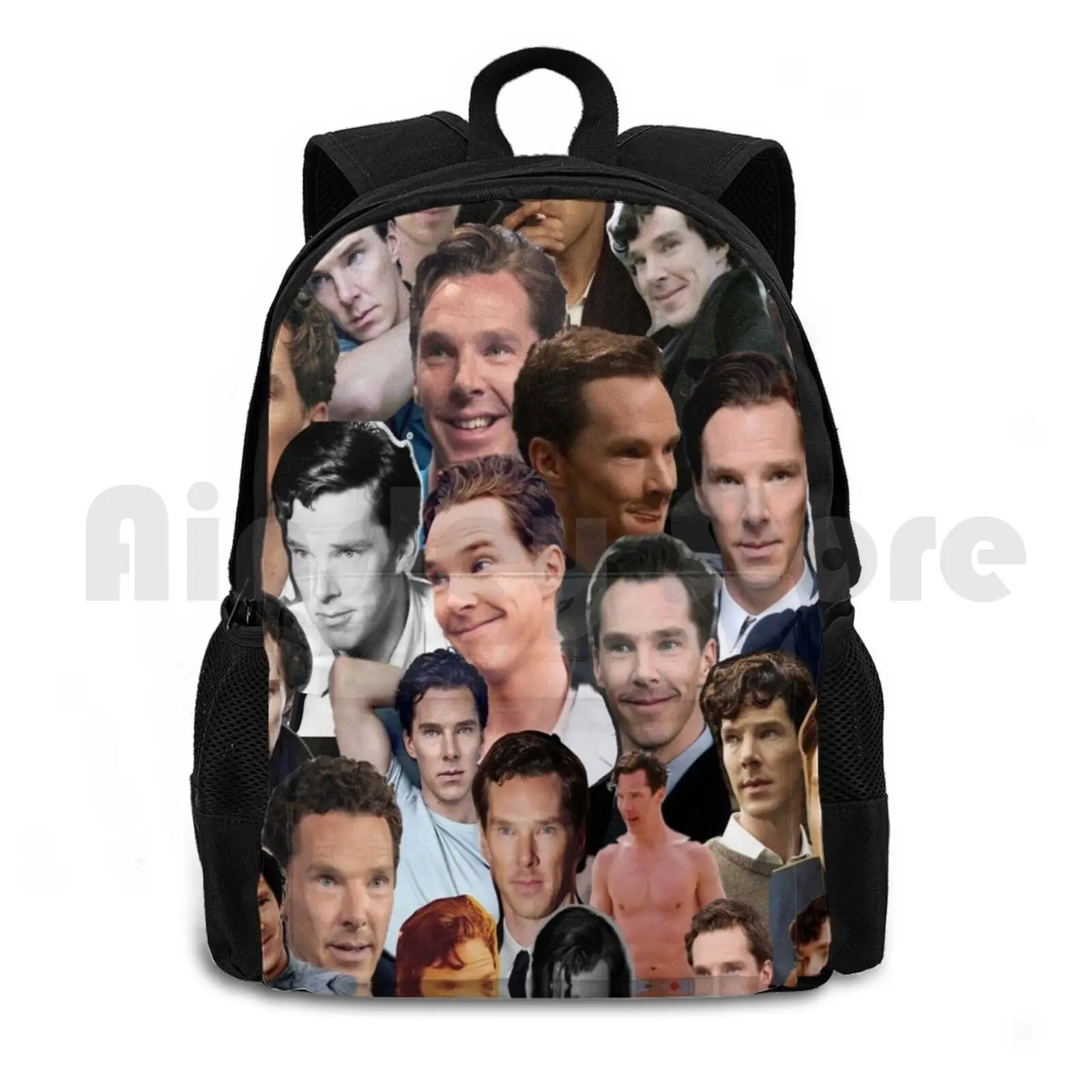 Benedict Cumberbatch Collage Outdoor Hiking Backpack Riding Climbing Sports Bag Benedict Cumberbatch Benedict Cumberbatch