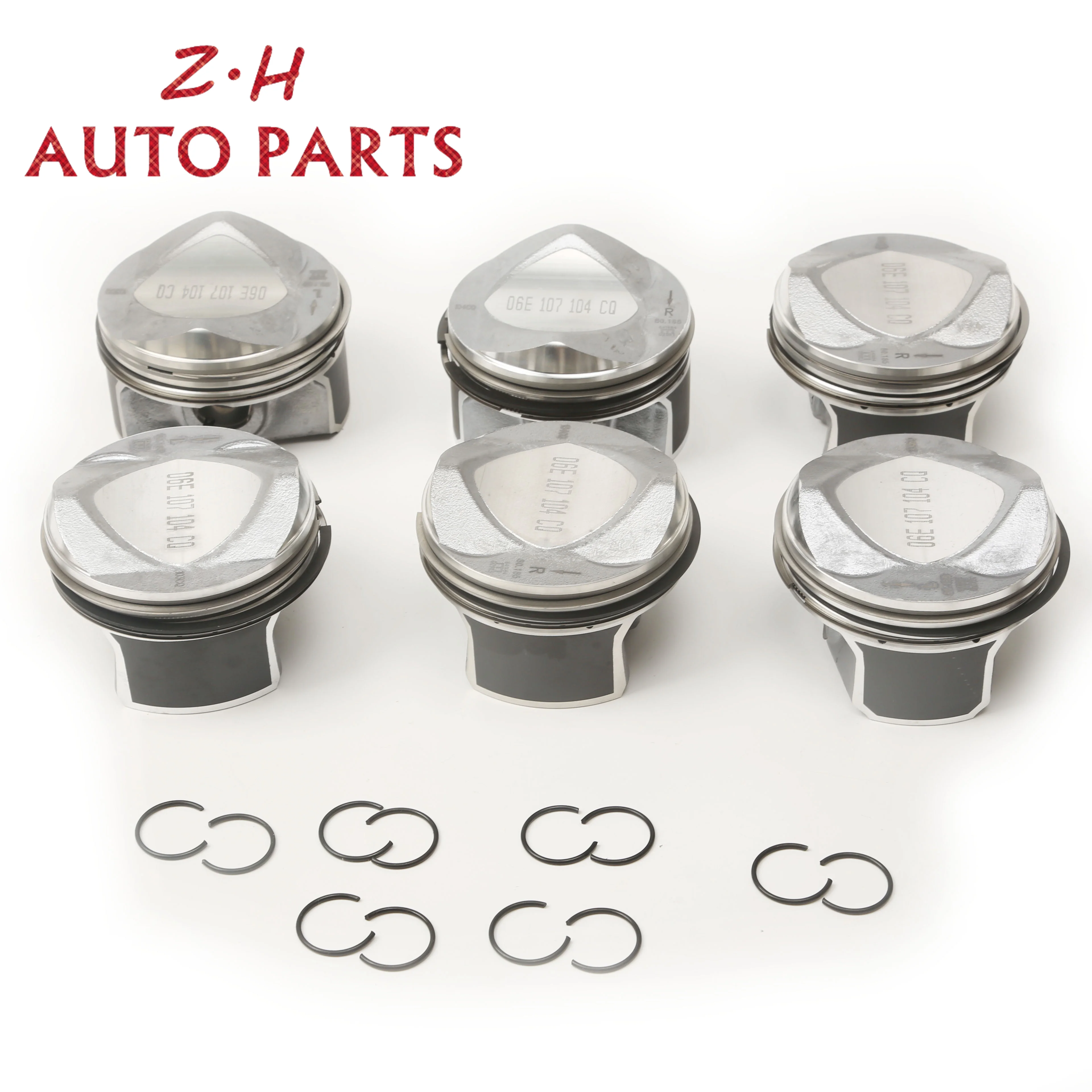 033 RS 91205 0N0 079311327A STD 84.5MM Engine Pistons Rings Set For Audi 2.5T Audi A8 (4H8) 2011-2013 A7 Sportback S8 Quattro