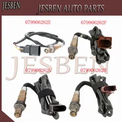 Sonda Lambda delantera y trasera para coche, Sensor de oxígeno O2 para AUDI Q7 079906262 FSI VW TOUAREG 079906262 TDI, 079906262E 079906262F 4,2G 5,0 H, 4 unidades