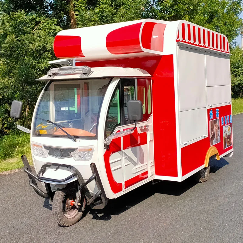 Mobilny wózek spożywczy Burger automat z przyczepą HotDog Van Kiosk śniadaniowy na sprzedaż