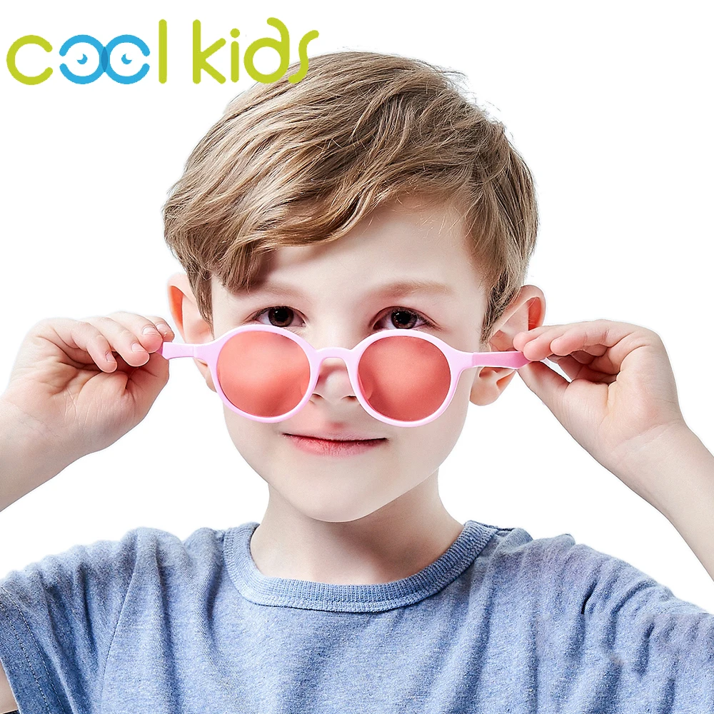 

COOL KIDS Acetate Polarized Kids Sunglasses Child Sunglasses For 5-12 Years Girls Boys Eyeglasses UV400 Eyewear Children SK1002