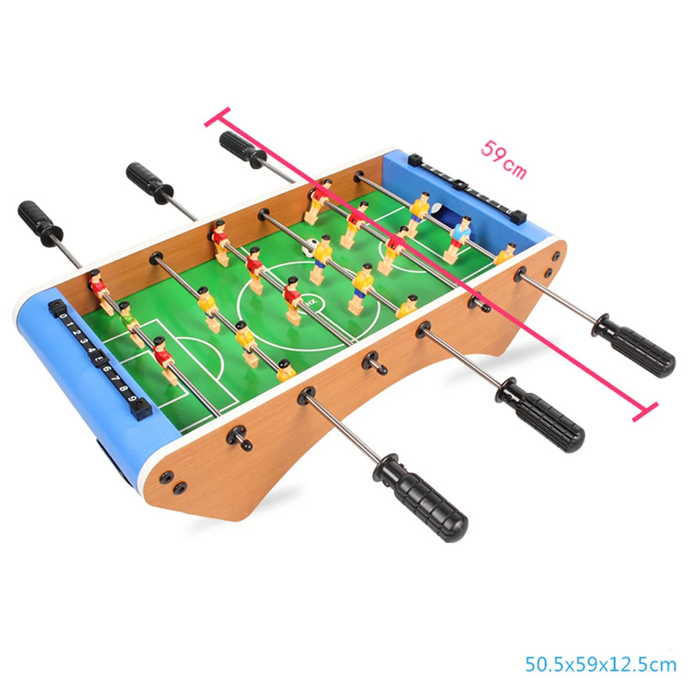 Creative Table Football Machine 6-Bar Desktop Soccer Toy Parent-Child Interactive Toy Indoor Entertainment Board Kids Sport Game