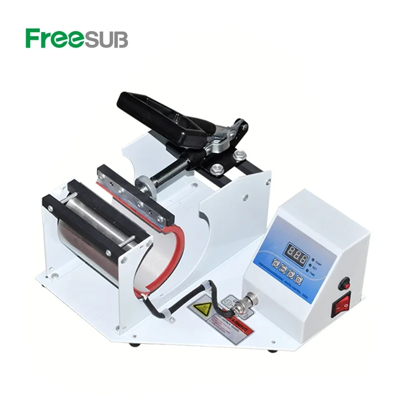 Freesub Mug printing machine cup Heat Press Machine Type conical mug press