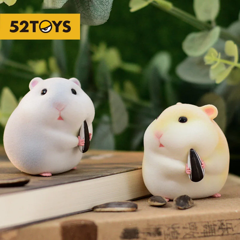 

[52TOYS] Uncle No Erma Fantasy Creation Eater Hamster Series Cute Animal Blind Box Ornaments Home Decore Mystery Box Girls Gift