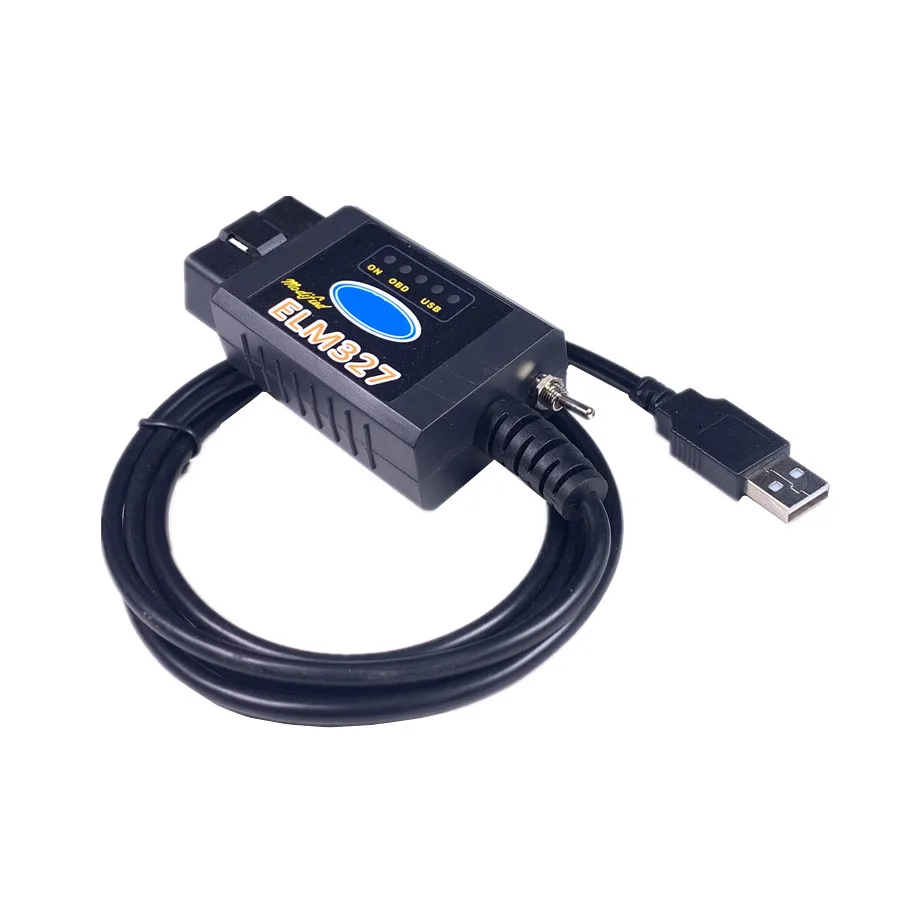 ELM327 V1.5 USB PIC18F25K80 FTDI/CH340 ELM 327 HS-CAN/MS-CAN für Ford FORScan Switch OBD OBD2 Scanner Auto-Diagnosegerät – Detail 11