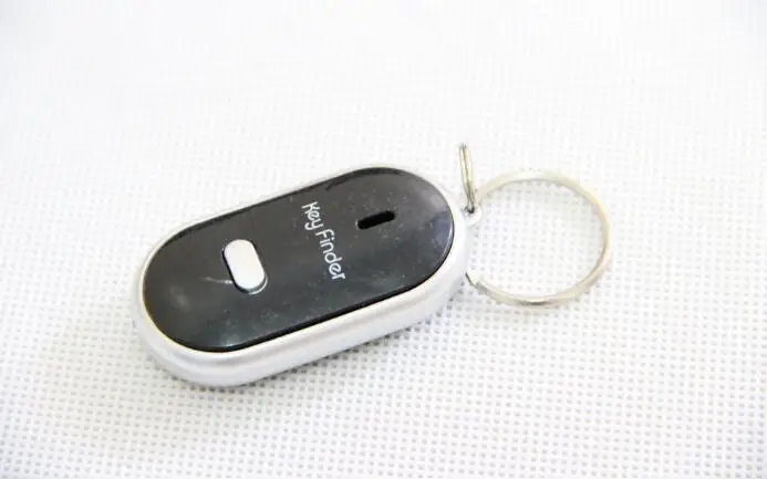 500pcs/lotParty Favor Whistle Sound Control LED Key Finder Locator Anti-Lost Key Chain Localizador de Chave Chaveiro GIFT