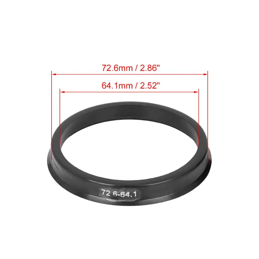 4pcs 72.6-64.1mm