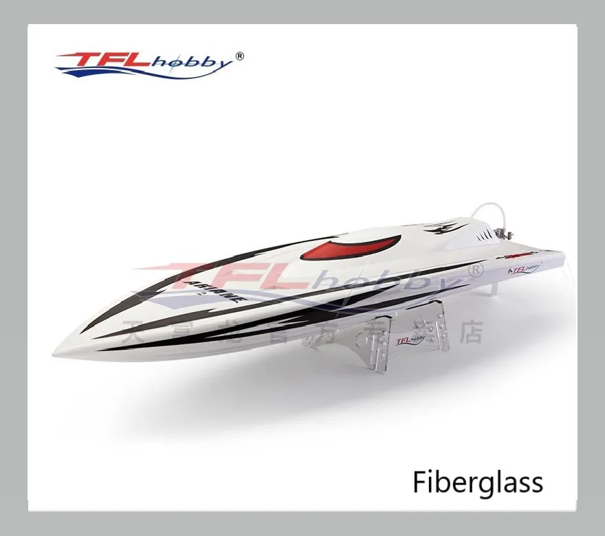 

TFL 1124 Ariane high configuration with SSS4092 KV1550 motor 180A ESC Fiberglass Hull RC electric boat