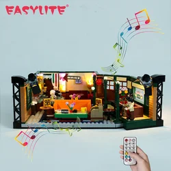 EASYLITE LED Light Up Kit For Ideas Series 21319 Friends Central Perk Coffee Shop Television Building Blocks Toys Set No Model