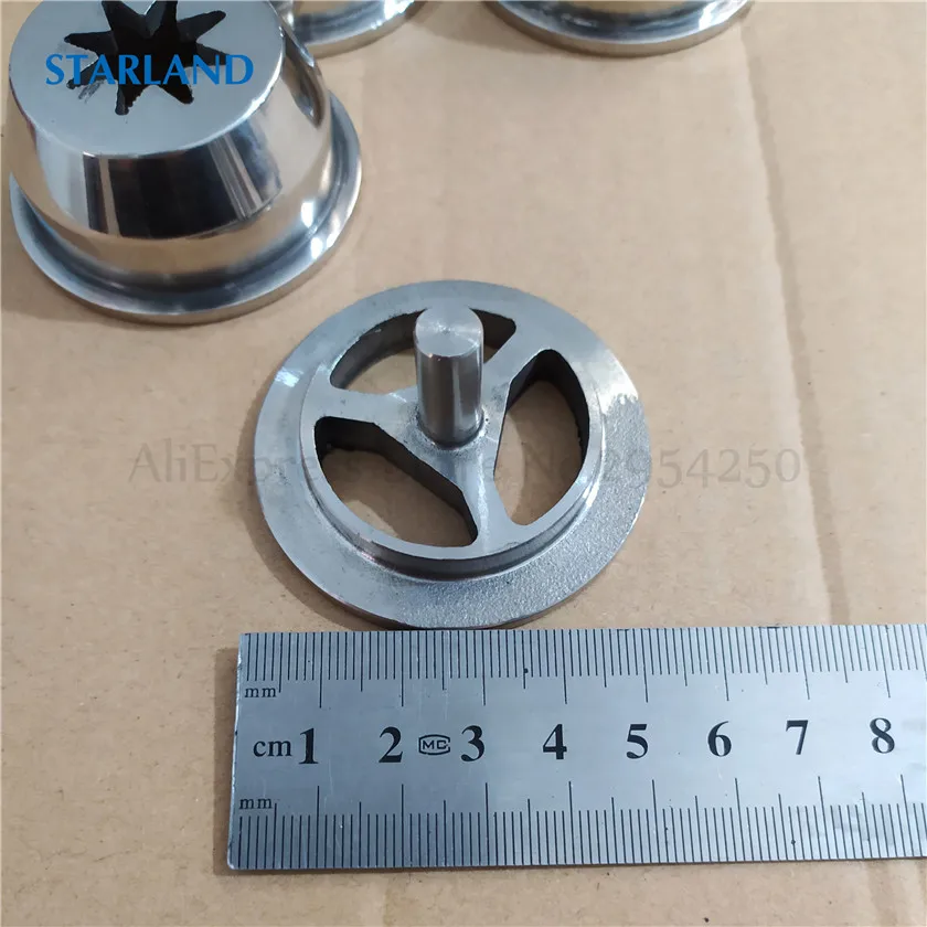 4PCs Churros Machine Nozzles Stainless Steel Lids Churros Maker Adapter Mold For Churros Machine(2L 3L 5L 7L 10L 12L)