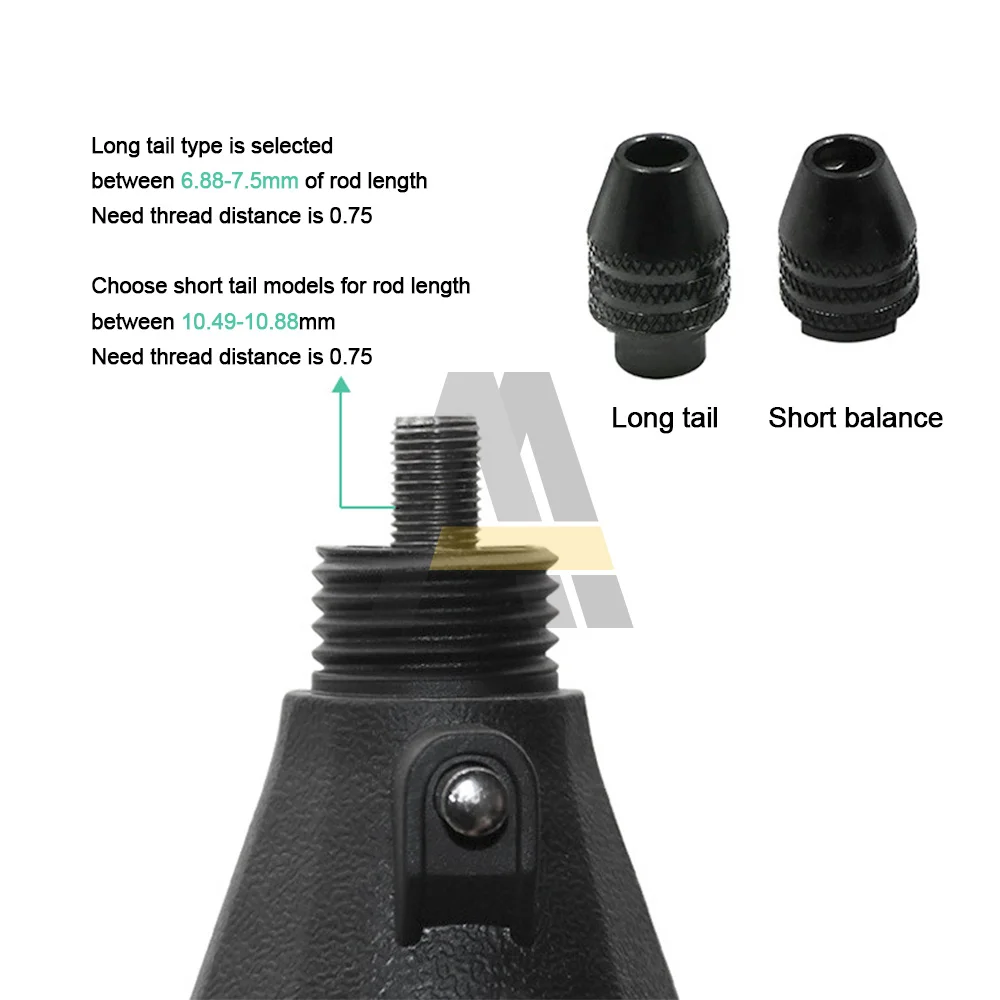 Mini Multifunctional Multi M7/M8 Keyless Drill Chuck For Electric Rotary Tools M7/M8 X0.75mm Quick Change Three-Jaw Drill Chucks