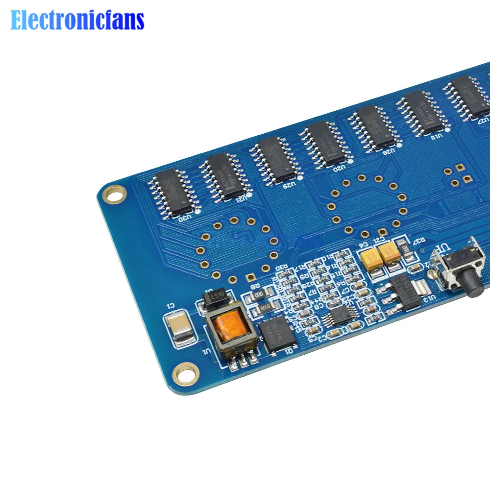 DC 12V STM8S005 Steuerung Digitaler LED-Uhrenlampen-IC-Chip mit Micro-USB-Schnittstelle IN14 Röhrenuhr-Platinenmodul für DIY – Detail 9