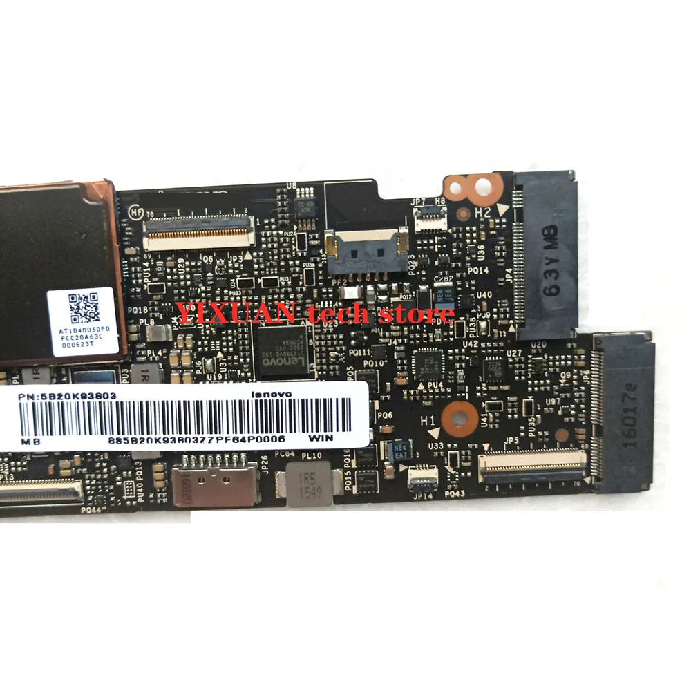 Imagem -03 - Placa-mãe do Portátil para Lenovo Placa Principal do Processador Central Memória 8g Gma hd 5b20k93803 Byg42 Nm-a591 Yoga 900s12isk 515 Sr2eh M76y75 900s-12isk
