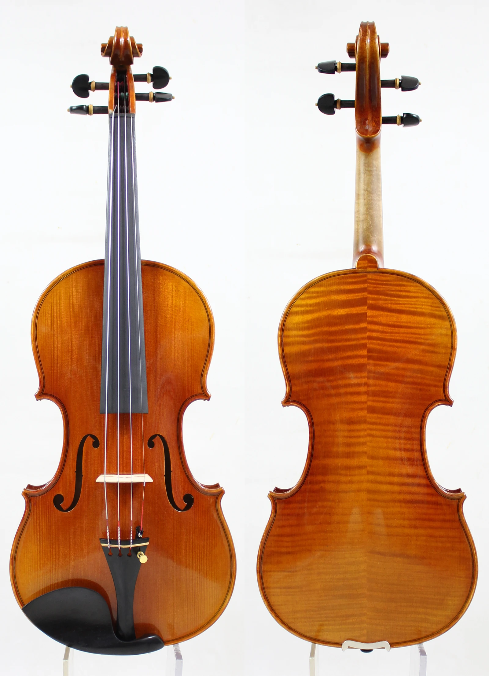 Professional Handmade Violin, Musical Instrument,A String, Rich Clear, 4/4 Loud Tone!! Best Performance!