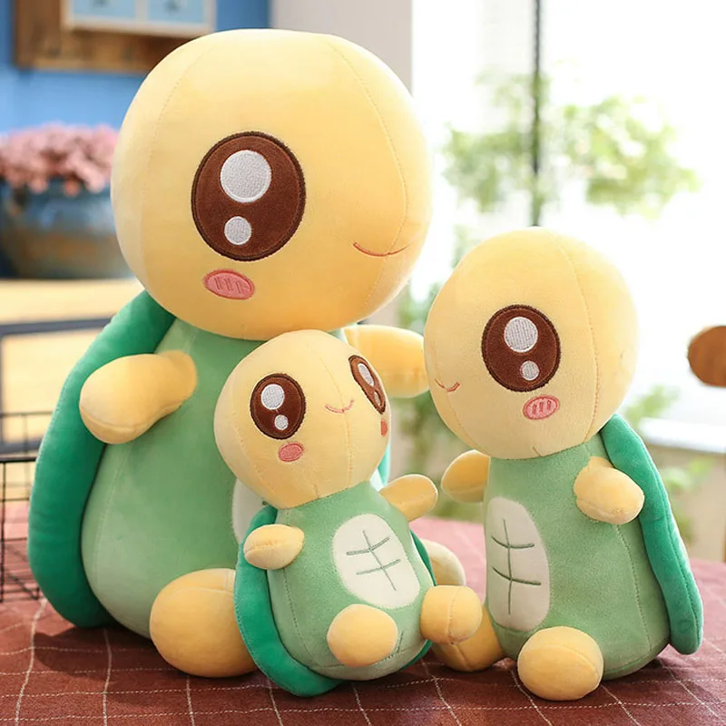 

Cartoon Animal Plush Toys Doll Pillow Stuffed Soft Tortoise Dolls Cute Sea Turtle Cushion Birthday Gifts for Baby Children Girls