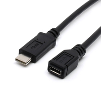 Type-c cable USB-C Male to Micro USB female data cable for mobile phone tablet charging 20cm