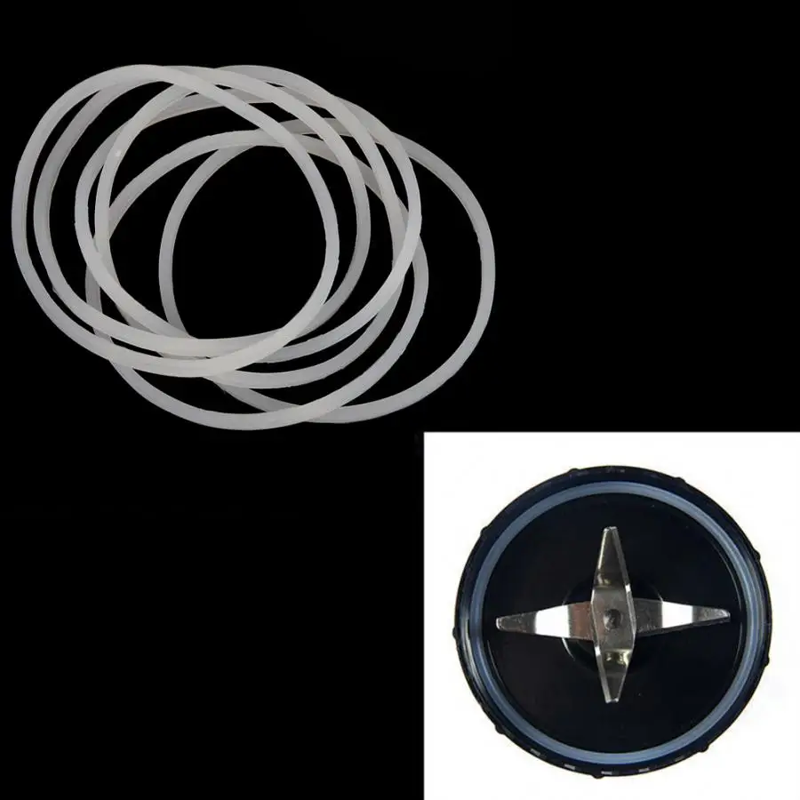6Pcs Juicer Rubber Pakking Ring Voor Magic 250W Keuken Blender Vervanging Onderdelen Accessoires