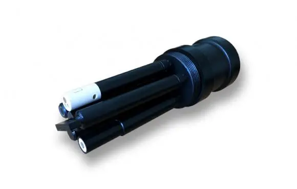 Electrodo multiparámetro, conductividad de oxígeno disuelto, turbidez, pH, ORP, clorofila, aceite en agua, sensor RS485 modbus rtu