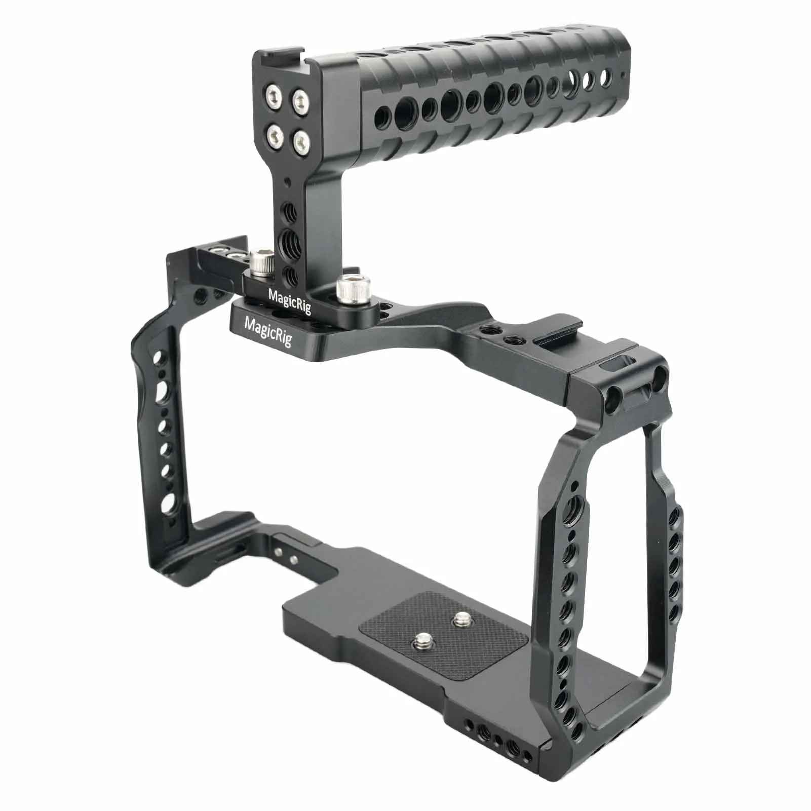 عدة قفص برو magicrigbmpcc 6K لتصميم بلاكماجيك كاميرا جيب سينمائية 6K برو مع قبضة بمقبض علوي