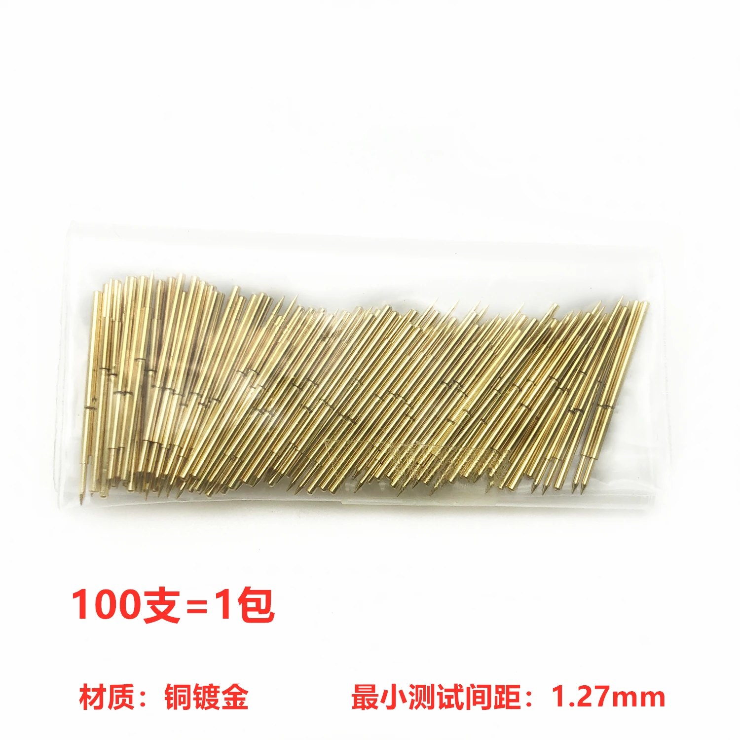金メッキピンテストピン,100個,PA50-Bポイント,0 # テストピン,0.68mm
