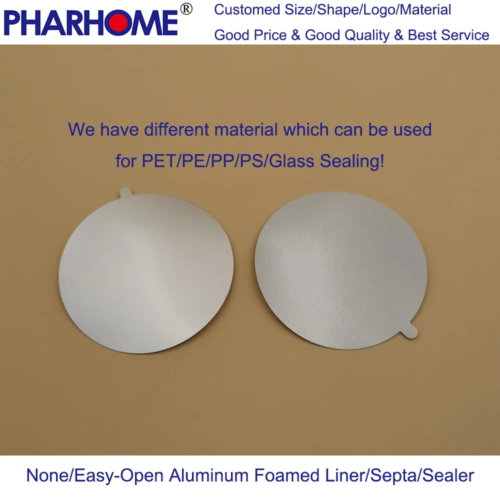 PP Induction sealer for PP jars Aluminum foils to seal PP bottles, Septa, gasket, size can be customed