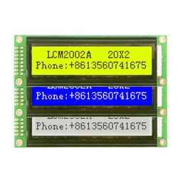 2002 20X2 LCD Module Display I2C Compatible HD44780 5v TC2002A LMB202D WH2002A AC202A free ship