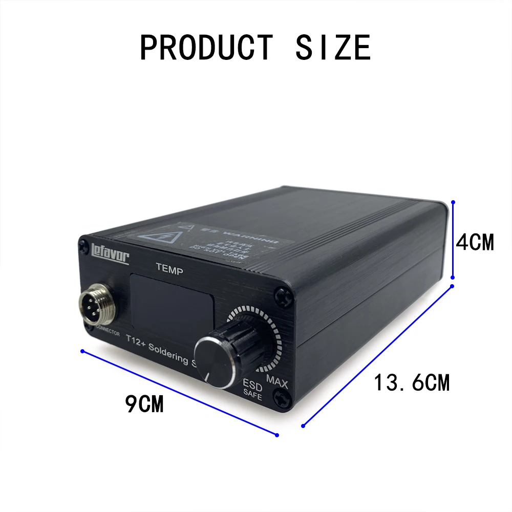 T12+ Soldering Station Soldering iron 1.3inch OLED Multi-function Portable Bga Rework Station With Soldering Tips Welding Tools