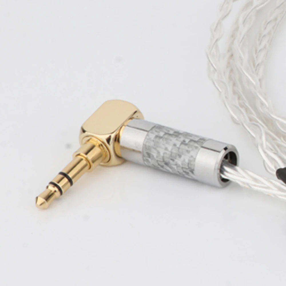 كابل سماعة جديلة ، كابل سماعة لتركيز واضح ، Elear ، Elex ، Elegia ، Stellia ، سماعة ، 8Core