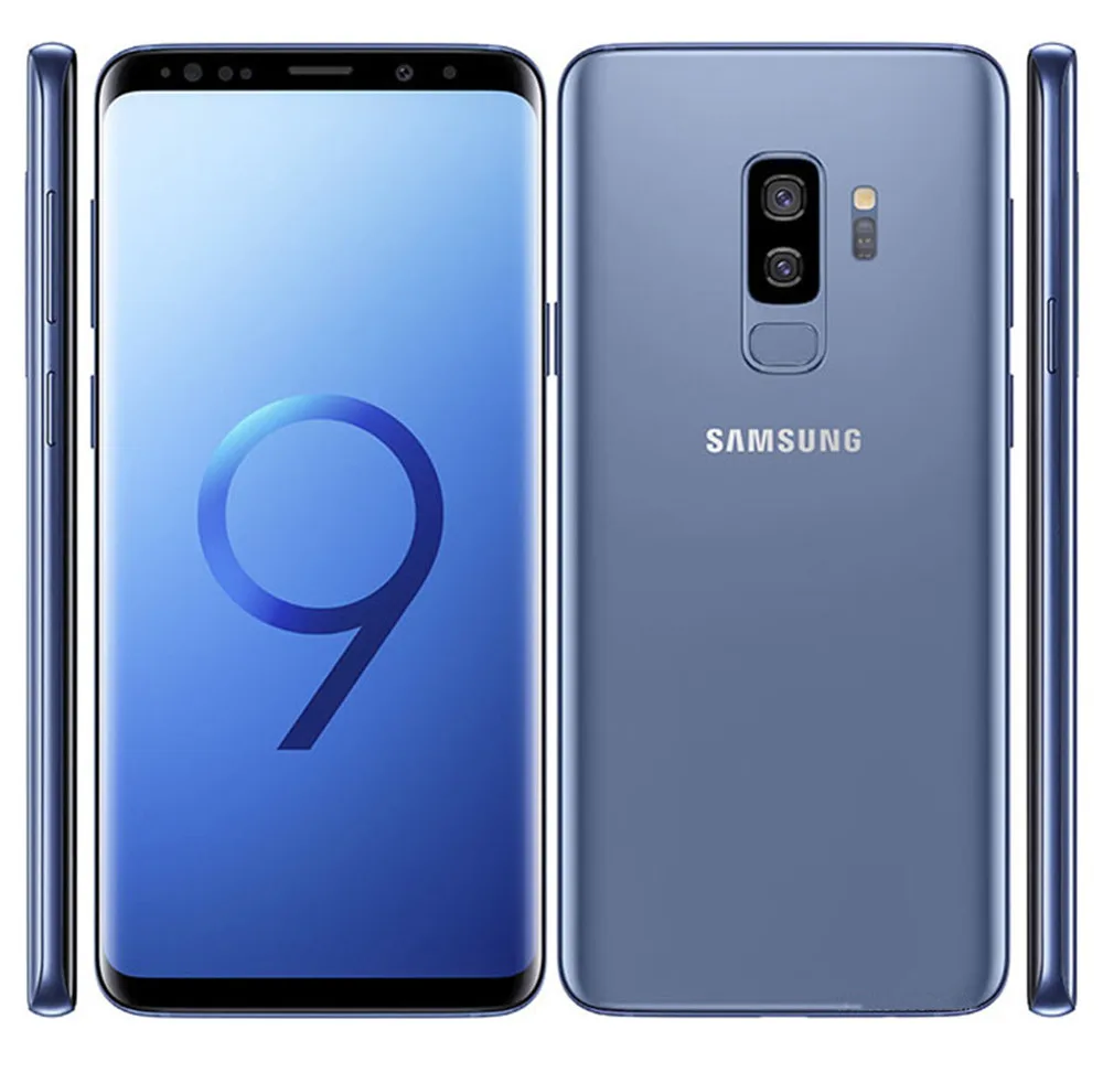 Samsung-Galaxy S9 Plusスマートフォン,オクタコア,6.2インチ,6GB RAM