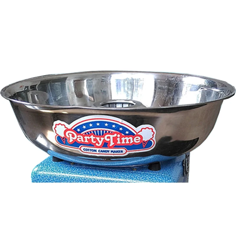 ماكينة حلوى القطن الملونة الصغيرة 220 فولت ماكينة حلوى القطن التجارية ماكينات الطعام التجارية ترموستات رقمي كهربائي