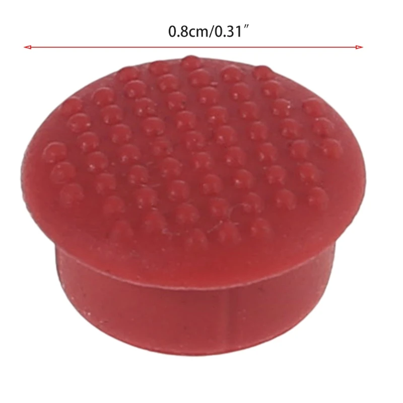 5 Pieces TrackPoint Red Cap T460 Rubber TrackPoint Keyboard Mouse Red Cap Compatible with IBM Thinkpad Laptop Small