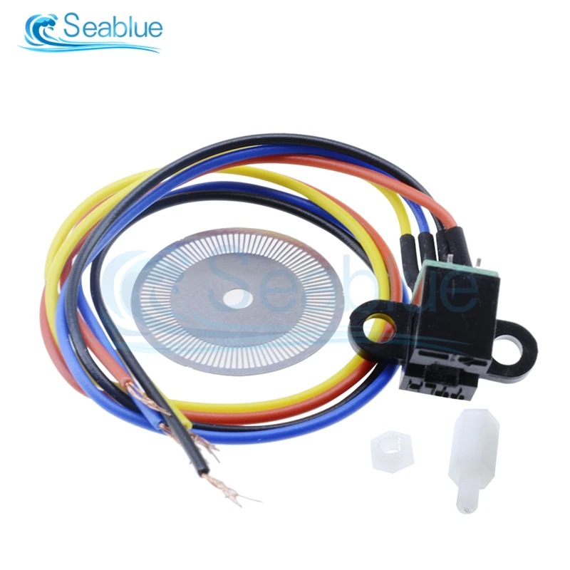 5V Photoelectric Speed Sensor Encoder Coded Disc Code Wheel For Freescale Smart Car For Arduino DIY