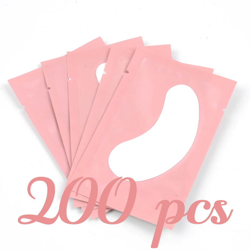TDANCE 200 pièce/sac patchs en papier cils sous les yeux Patch peluches autocollants coussinets pour les yeux pour Extension de cils enveloppes greffées outils de maquillage