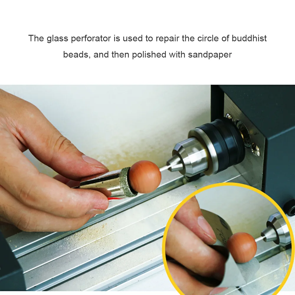 DC24V 80W Home woodworking lathe diy furniture woodworking mini engraving polishing beads processing advanced version