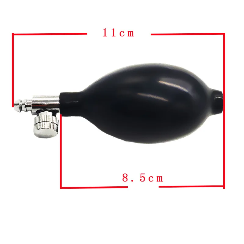 Inflatable Ball Blood Pressure Cervical Tractor Latex Air Inflation Balloon Bulb Pump Valve for Sphygmomanometer Tonometer