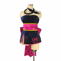 Ayane Cosplay Costume GOOD quality include long stocking 110