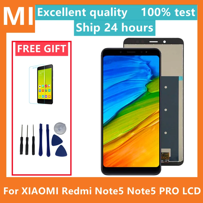 Original For Xiaomi Redmi Note 5 Redmi Note 5 Pro LCD Display 5.99