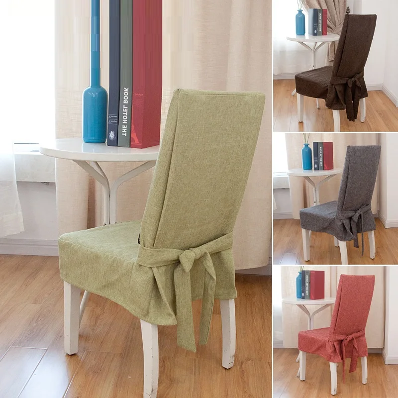 

Customized Simple Household Siamese Thick Cotton Linen Chair Cover