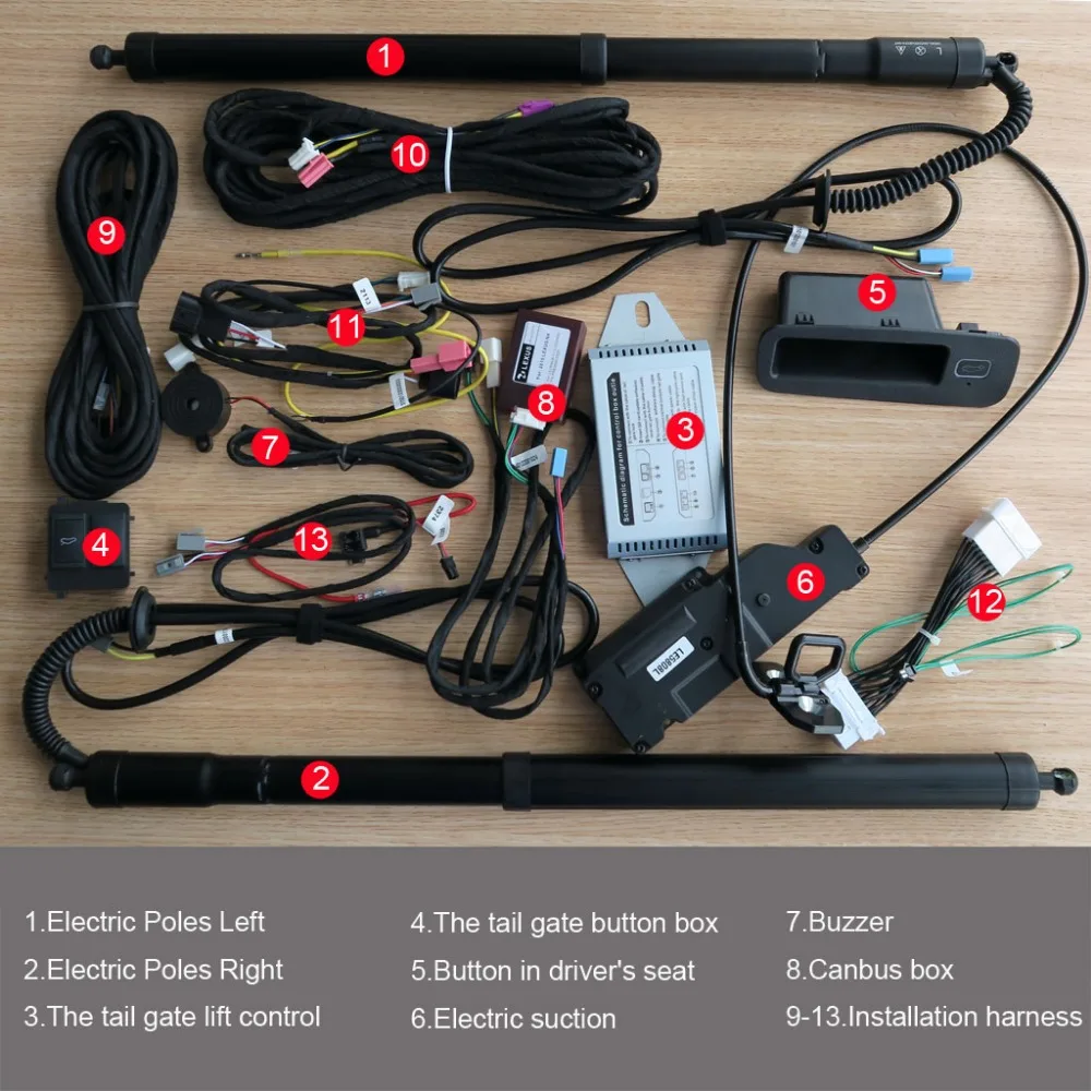 car Smart Electric Tail Gate Lift Easily for You to Control Trunk Suit to LEXUS NX Remote Control