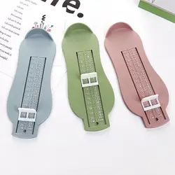 Foot Measure Gauge 3 Colors Baby Kid Foot Ruler Shoes Size Measuring Ruler Shoes Length Growing Foot Fitting Ruler Tool Measures