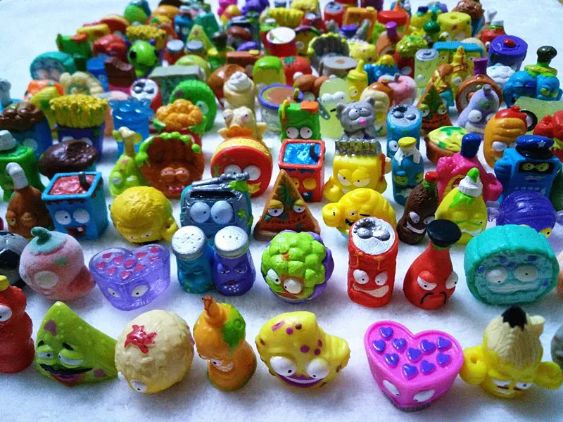 100Pcs/lot Hotsale Anime Action Figures Toys The Garbage Trash