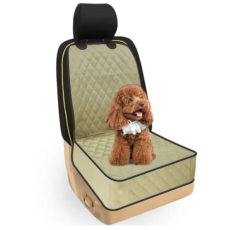 Dog Car Seat Cover Oxford Waterproof Anti-dirty Pet Carrier Travel Mat For Cars Soft Front Seat Cushion Protector Dog Car Cover