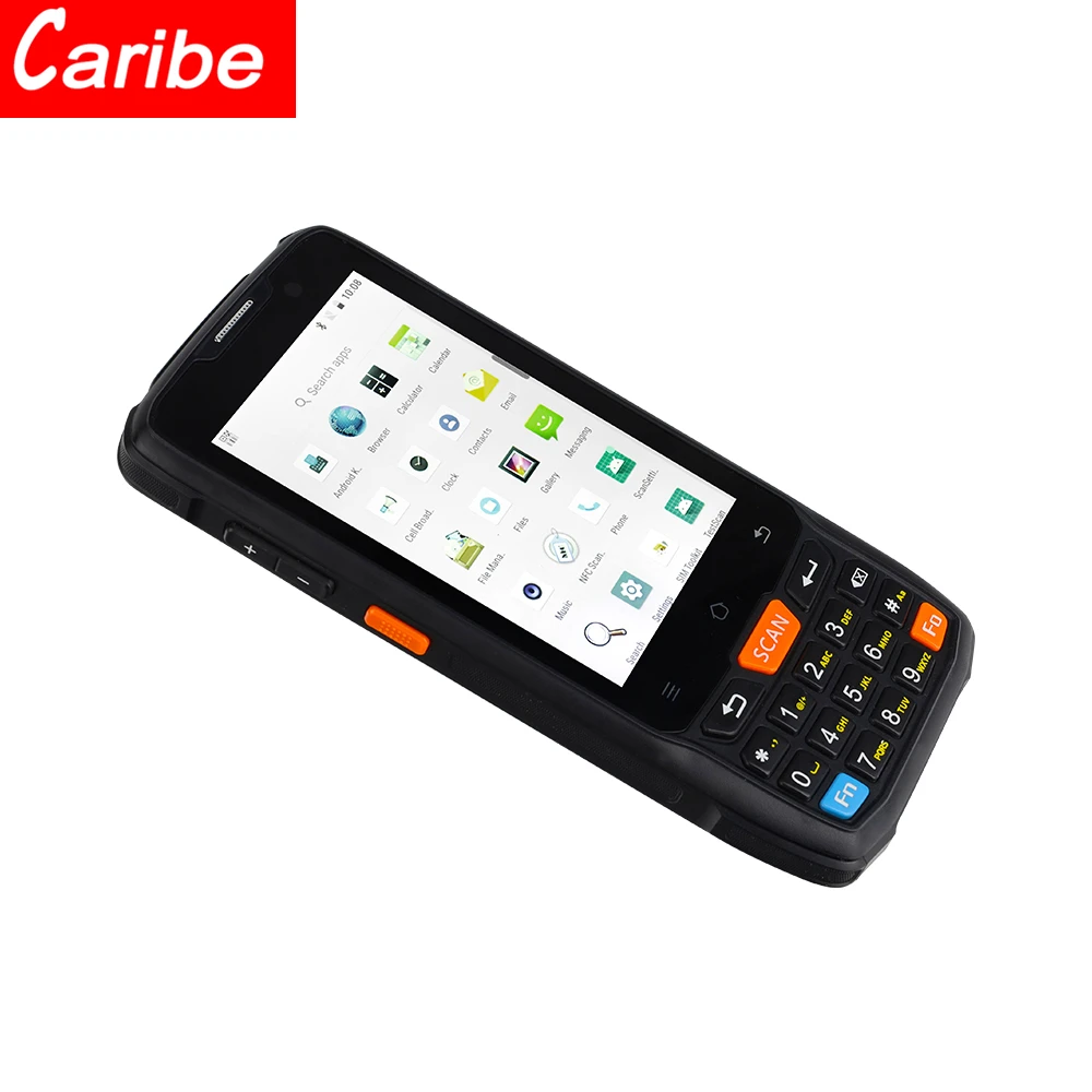 CARIBE PDA 1D/2D Data Collector Android Barcode Scanner Handheld Terminal