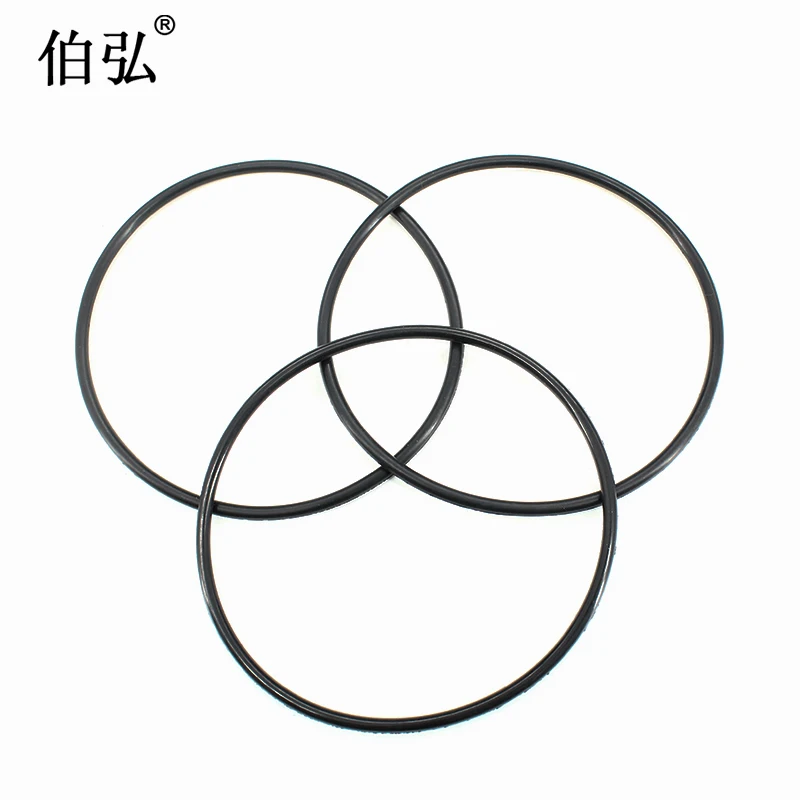 NBR O Ring Seal Gasket Thickness CS3.5mm OD12-200mm Wear Resistant Automobile Petrol Nitrile Rubber O-Ring Waterproof Black image 5